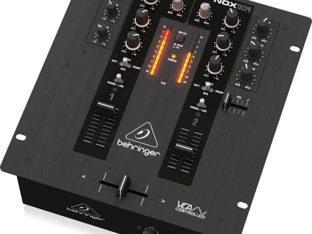 Behringer NOX101, Premium 2-Channel DJ Mixer With Full VCA-Control And Ultraglide Crossfader For Cheap