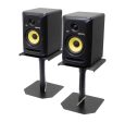 B-Stock: Odyssey ASPKSTAND2XDT Speaker Stands with Flat Surface Base Hot on Sale