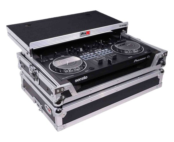 B-Stock: ProX X-DDJREV1LT Flight Case for Pioneer DDJ-REV1 Digital Controller with Sliding Laptop Shelf Online now