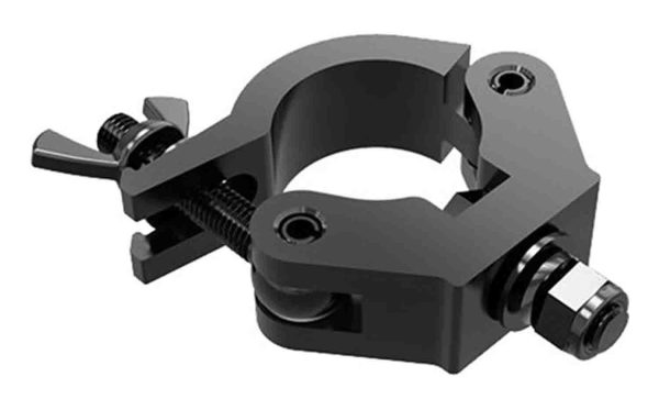 Global Truss X-PRO CLAMP SLM12 BLK Extra Heavy-Duty M12 Slim Clamp for 50mm Tubing - Black Online Sale