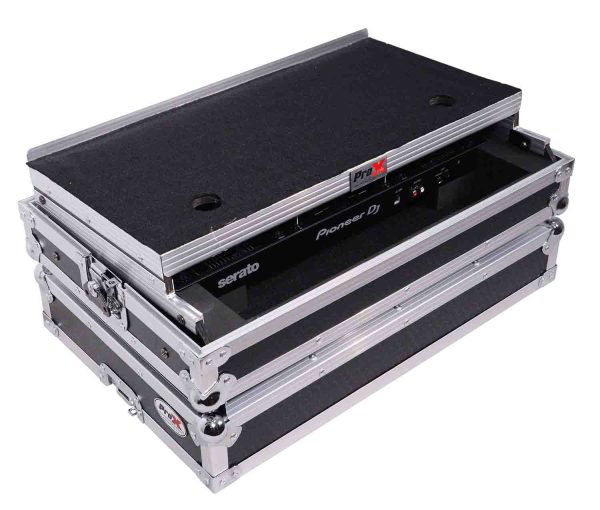 B-Stock: ProX X-DDJREV1LT Flight Case for Pioneer DDJ-REV1 Digital Controller with Sliding Laptop Shelf Online now