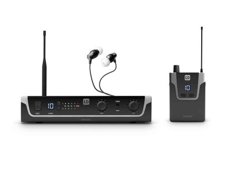 B-Stock: LD Systems U305.1 IEM HP In-Ear Monitoring System with Earphones (514 – 542 MHz) For Sale