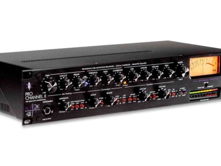 Art ProChannel II Tube Mic Preamplifier, Optical Compressor and Parametric EQ – 2U Supply