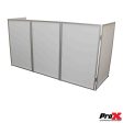 ProX XF-5X3048S 5 Panel Frame DJ Facade with Stainless Quick Release 180 Degree Hinges - Silver Discount