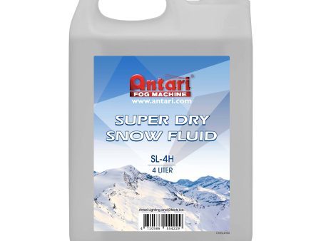 Antari SL-4H Super Dry High Volume Snow Fluid - 4L Bottle Discount