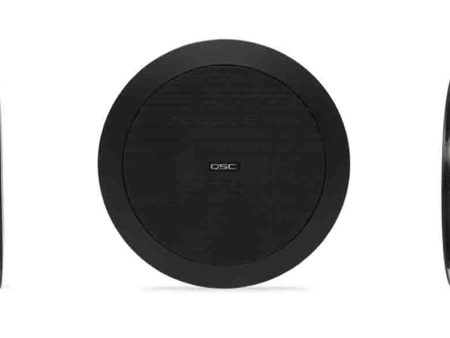 B-Stock: QSC AD-C4T-BK 4.5  2-Way Ceiling Loudspeaker - Black Cheap