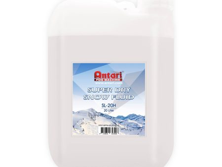 Antari SL-20H Super Dry High Volume Snow Fluid - 20L Bottle Discount