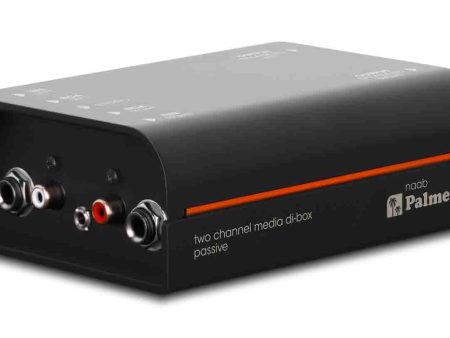 B-Stock: Palmer Naab Passive 2-Channel Media DI-Box Hot on Sale