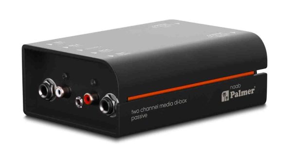 B-Stock: Palmer Naab Passive 2-Channel Media DI-Box Hot on Sale