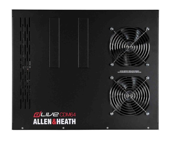 Allen & Heath dLive CDM64 MixRack with 64 Line Inputs and 32 Line Outputs Supply