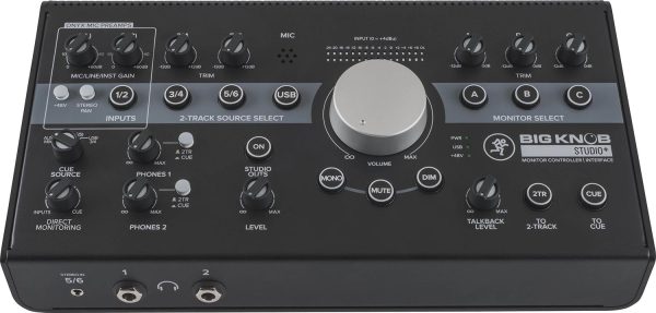 B-Stock: Mackie Big Knob Studio+ Monitor Controller And Interface Online Hot Sale