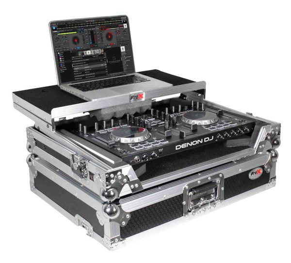 B-Stock: ProX XS-UXXLTMK2 Universal DJ Flight Case for Medium to Large Size DJ Controllers with Sliding Laptop Shelf Supply