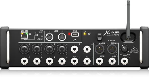 Behringer XR12, 12-Input Digital Mixer for iPad Android Tablets Fashion