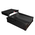 B-Stock Scratch & Dent: ProX XS-M12LTBL DJ Flight Case For Large Format 12  Universal DJ Mixer With Laptop Shelf Online Sale