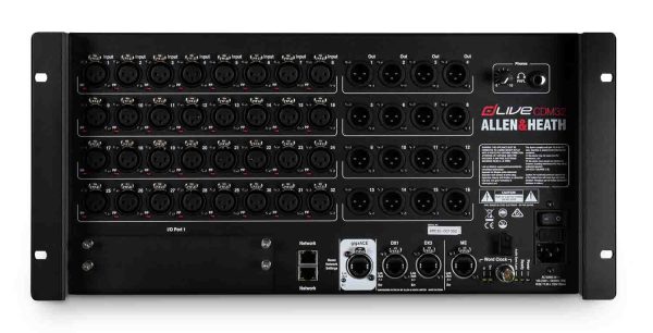 Allen & Heath dLive CDM32 MixRack with 32 Line Inputs and 16 Line Outputs Online Hot Sale