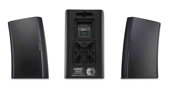 B-Stock: QSC AD-S4T-BK Acoustic Design Series 4.5  2-Way 50W Surface-Mount Loudspeaker - Black Hot on Sale