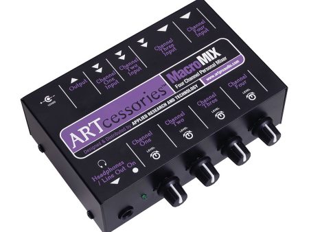 Art MacroMIX Four Channel Personal Mixer Online now