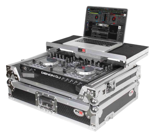 B-Stock: ProX XS-UXXLTMK2 Universal DJ Flight Case for Medium to Large Size DJ Controllers with Sliding Laptop Shelf Supply