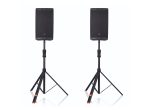 JBL Bags SPKSTGAPROSET Pro Gas Lift Speaker Stand Set and Bag Supply