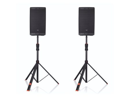 JBL Bags SPKSTGAPROSET Pro Gas Lift Speaker Stand Set and Bag Supply