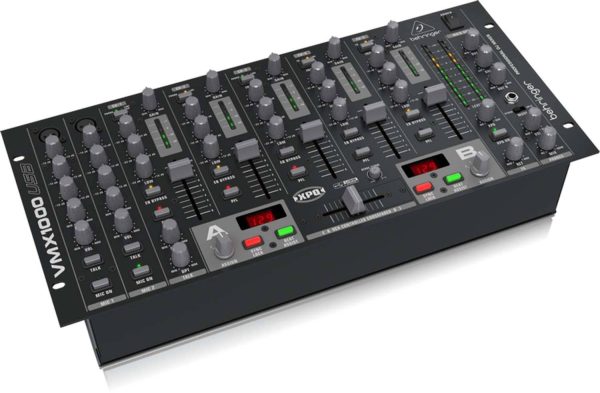 Behringer VMX1000USB Professional 7-Channel Rack-Mount DJ Mixer With USB Audio Interface Fashion