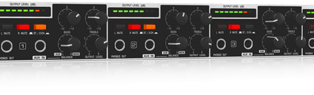 B-Stock: Behringer HA4700 4-Channel High-Power Headphones Mixing and Distribution Amplifier For Cheap