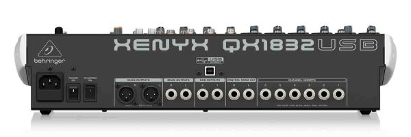 Behringer QX1832USB, 18-Input 3 2-Bus Mixer with USB Audio Interface Hot on Sale