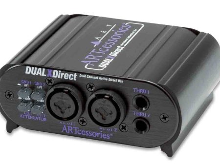 Art DualXDirect, Dual Channel Professional Active Direct Box Online Sale