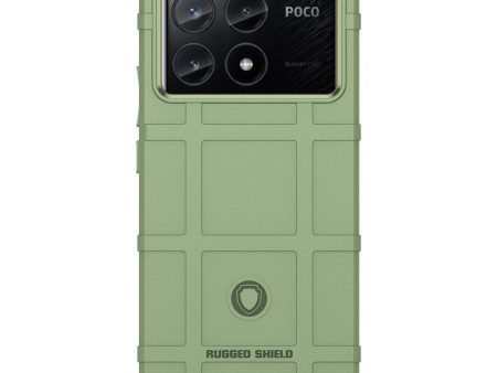 EIDERWOOD Xiaomi Poco X6 Pro Rugged Shield Series Håndværker Cover - Grøn For Cheap