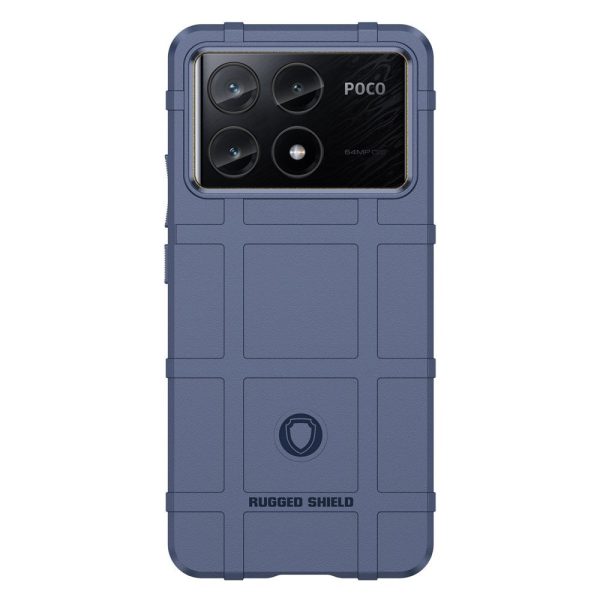 EIDERWOOD Xiaomi Poco X6 Pro Rugged Shield Series Håndværker Cover - Blå Online Hot Sale