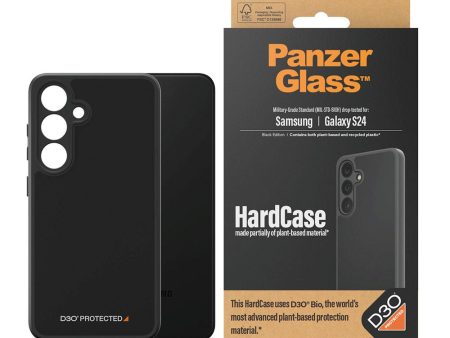 Samsung Galaxy S24 Cover PanzerGlass D3O Bio HardCase - Sort Supply