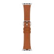 Apple Watch (38 40 SE 41 42mm) Native Union Classic Strap Ægte Læder Rem - Brun Online