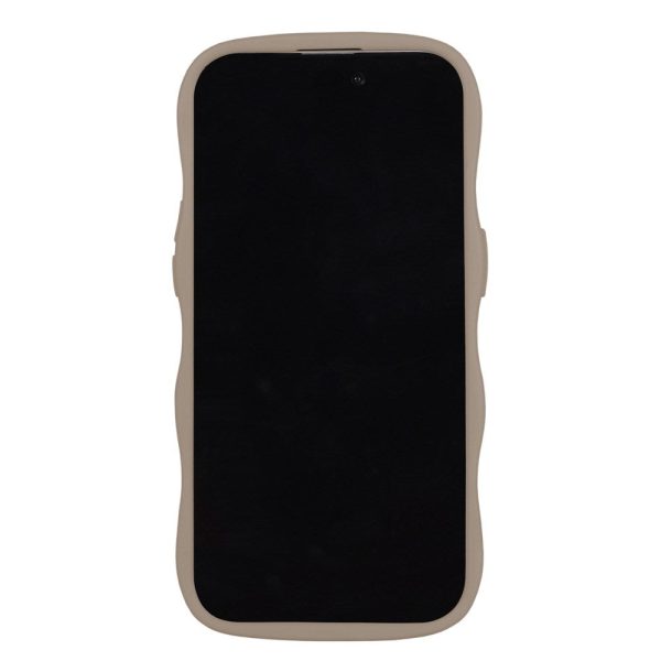 Holdit iPhone 14 Pro Max Wavy Case - Mocha Brown Online now