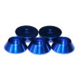 Aluminum Alloy M3 Hexagon Screw Cup Shaped Washer 5Pcs Set Fashion