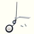 Aluminum Tail Wheel Landing Gear With 25mm Wheel For 40 Class   60 Class RC Airplane Online now