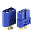 Amass XT60 Male Female Bullet Connector Plugs Blue For RC Lipo Battery Supply