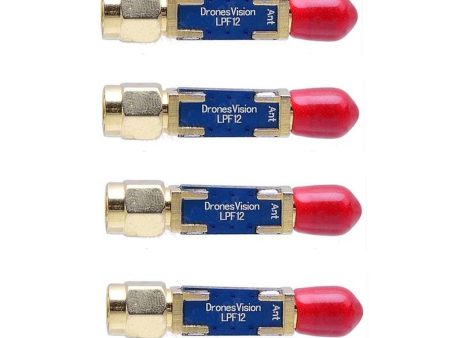 4 PCS 1.4Ghz Low Pass Filter For 1.2Ghz System FPV RC AV Transmitter LPF Fashion